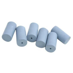 Unmounted Silicone Cylinder Polishing Wheels Fine Pack Of 6