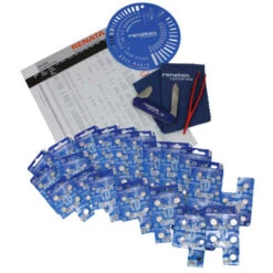 Renata Power-Pak Battery Starter Assortment Kit With 150 Batteries