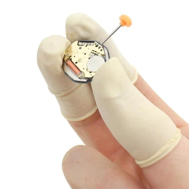 100 Pieces Rubber Finger Cots Elastic Guards Medium Size 3 100 Pieces Rubber Finger Cots Elastic Guards Medium Size