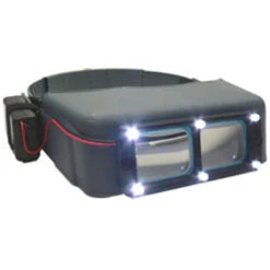LED Visor Lighting System Attachment For OptiVISOR Headband Magnifier