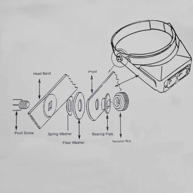 Donegan Optivisor Replacement Parts Only-79188 9 Donegan Optivisor Replacement Parts Only-79188 - Image 7