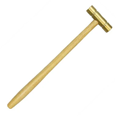 Goldsmith Brass Head Jewelry Hammer Mallet 3 Goldsmith Brass Head Jewelry Hammer Mallet