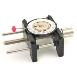 Bergeon 4040-P Synthetic Reversible Watch Movement Holder Large -Watch Screwdrivers Store 4040 p in use 68003.1658723437