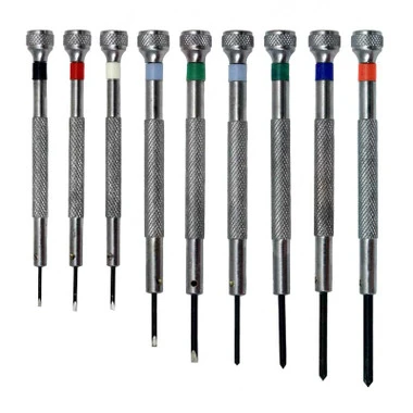 Jewelers Screwdriver Set 9 Piece Phillips And Flat 4 Jewelers Screwdriver Set 9 Piece Phillips And Flat - Image 2