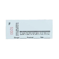 Printed Job Repair Tags With Claim Checks 2 7/8 X 2 3/8 Inches Box Of 100 7 Printed Job Repair Tags With Claim Checks 2 7/8 X 2 3/8 Inches Box Of 100 -Watch Screwdrivers Store 61.250photo2 58517.1659442874