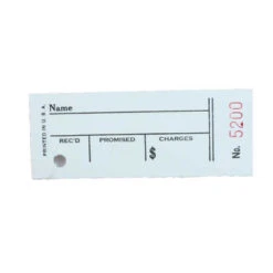 Printed Job Repair Tags With Claim Checks 2 7/8 X 2 3/8 Inches Box Of 100 8 Printed Job Repair Tags With Claim Checks 2 7/8 X 2 3/8 Inches Box Of 100 -Watch Screwdrivers Store 61.250photo3 42956.1659442874