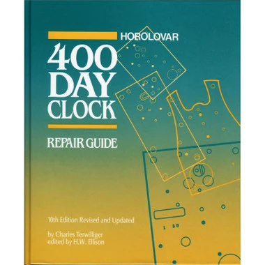 Horolovar 400 Day Clock Repair Guide 10th Edition By Charles Terwilliger -Watch Screwdrivers Store 62.219 85657.1657585121