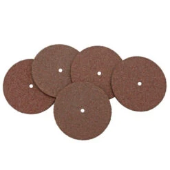 Rubber Bonded Abrasive Discs 7/8 Inch Diameter Pack Of 5