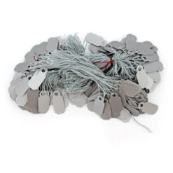 Arch Crown String Tags - 21mm X 9mm Silver Pkg Of 250 -Watch Screwdrivers Store arch crown string tags 60.0974photo2 41022.1659442901