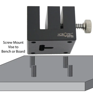 Horotec Watch Band Holding Vise Tool Extra Large Bracelet Holder 6 Horotec Watch Band Holding Vise Tool Extra Large Bracelet Holder - Image 4