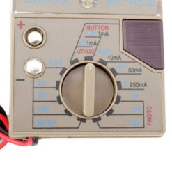 Battery Tester With Meter -Watch Screwdrivers Store battery tester 110.039photo3 06732.1658723423