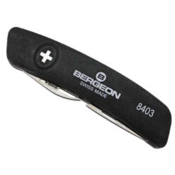 Bergeon 8403 Locking Case Knife With Spring Bar Tool -Watch Screwdrivers Store bergeon case knife opener 8403 81616.1659986034