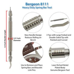 Bergeon 8111 Stainless Steel Spring Bar Tool Basel 2017 Edition -Watch Screwdrivers Store bergeon spring bar tool 8111photo2 69943.1660933288