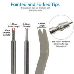 Bergeon 8111 Stainless Steel Spring Bar Tool Basel 2017 Edition -Watch Screwdrivers Store bergeon spring bar tool 8111photo3 35338.1660933285