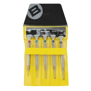 Bergeon 30081-C-P05 Phillips Screwdriver Set Of 5 Swiss Made 8 Bergeon 30081-C-P05 Phillips Screwdriver Set Of 5 Swiss Made - Image 6