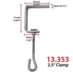 C-Clamp For Work Benches-92491 -Watch Screwdrivers Store c clamps 13.353photo9 28778.1659442502