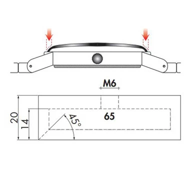 Horotec Reverisble Delrin Dies For Fitting Special Extra Large And High Domed Crystals 12 Piece Set 5 Horotec Reverisble Delrin Dies For Fitting Special Extra Large And High Domed Crystals 12 Piece Set - Image 3