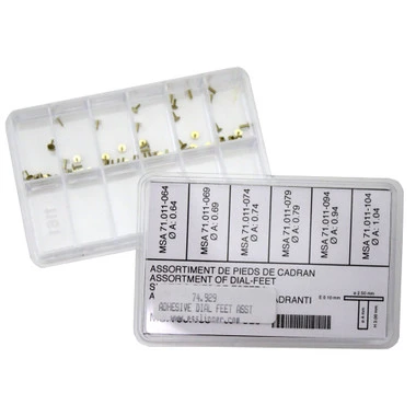 Horotec Watch Dial Feet 60 Piece Assortment 3 Horotec Watch Dial Feet 60 Piece Assortment