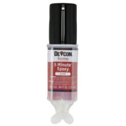 Devcon High Strength 5 Minute Epoxy Syringe .84 Oz -Watch Screwdrivers Store epoxy syringe 12.0458photo2 71620.1659442514