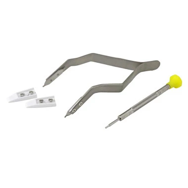 Horofix Ergonomic Angled Spring Bar Tweezers 8 Horofix Ergonomic Angled Spring Bar Tweezers - Image 6