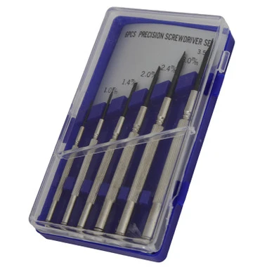 6 Piece Screwdrivers Set With Straight Blades 4 6 Piece Screwdrivers Set With Straight Blades - Image 2
