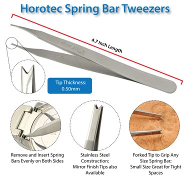 Horotec Spring Bar Tweezers-90783 4 Horotec Spring Bar Tweezers-90783 - Image 2