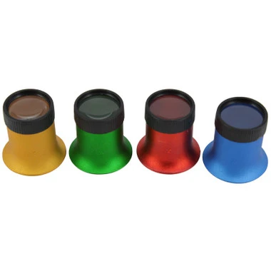 Four Eye Loupe Magnifiers Set With Headspring 4 Four Eye Loupe Magnifiers Set With Headspring - Image 2