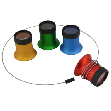 Four Eye Loupe Magnifiers Set With Headspring 5 Four Eye Loupe Magnifiers Set With Headspring - Image 3