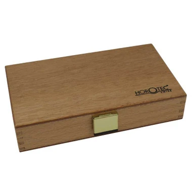 Horotec 5 Piece Brass Pin Vise Set In Wood Box 7 Horotec 5 Piece Brass Pin Vise Set In Wood Box - Image 5