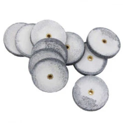 Mizzy Wheels Gray Heatless 1/8 Inch Thickness Packs Of 10-61492 -Watch Screwdrivers Store polishing wheels 11.433 31343.1658871926