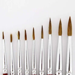 Red Sable Hair Flux Brush With Wood Handle-91249 -Watch Screwdrivers Store sable hair flux brush 16.270photo4 43438.1658864318 7