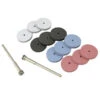 Silicon Carbide Polishing Wheels 5/8 Inch SQUARE Edge 14 Piece Set -Watch Screwdrivers Store silicone abrasive polishers 10.1385 51500.1658872021