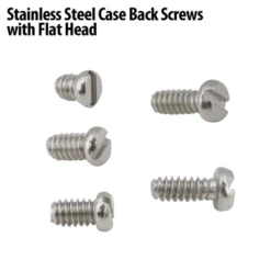 Stainless Steel Case Back Screws With Flat Head Refills-90362 -Watch Screwdrivers Store stainless steel case back screws with flat heads 89437.1658723466 2