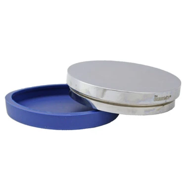 3 Inch Steel Bench Block With Cushioned Base 4 3 Inch Steel Bench Block With Cushioned Base - Image 2