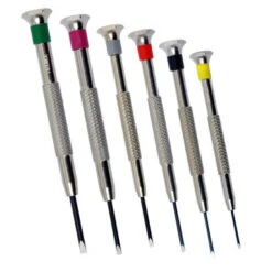 Deluxe Fixed Blade Miniature Watchmakers Screwdrivers Individual Sizes-68775