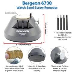Bergeon 6730 Watch Band Screw Remover Tool 7 Bergeon 6730 Watch Band Screw Remover Tool -Watch Screwdrivers Store watch band screw remover 6730photo4 19538.1658723432