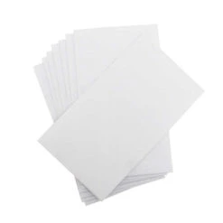 #5 Kraft White Blank Repair Job Envelopes 3 1/8 X 5 1/2 Inches Package Of 100